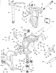 Stern Bracket - Power Trim/Tilt