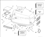Engine Cover - Evinrude 120-140 Models Engine Cover - Evinrude 120-140 Models