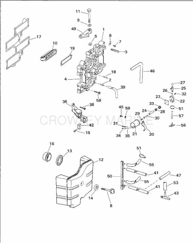 Intake Manifold - "C, E, M, R" Suffix Models" >Intake Manifold - "C, E, M, R