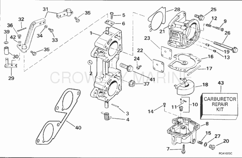 Carburetor And Linkage - "K" Suffix Models" >Carburetor And Linkage - "K