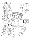 Gearcase - Standard Rotation - 25 In. & 30 In. Models Gearcase - Standard Rotation - 25 In. & 30 In. Models