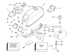 Motor Cover - Johnson/Evinrude & Integral Fuel Tank