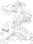 Exhaust Housing & Stern & Swivel Bracket Exhaust Housing & Stern & Swivel Bracket