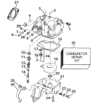 Carburetor 20se - 20sel - 25e - 25el Carburetor 20se - 20sel - 25e - 25el