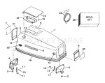 Engine Cover - Evinrude 25-40