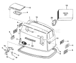 Engine Cover - Evinrude