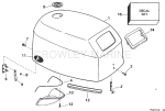 Engine Cover - Evinrude