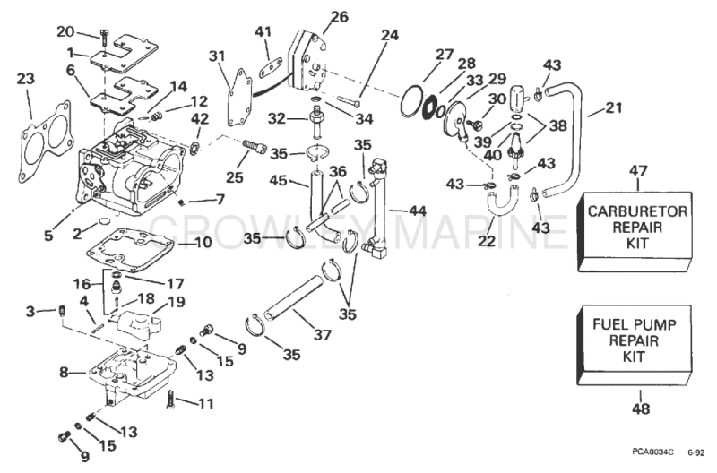 Carburetor, Fuel Pump & Filter