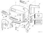 Engine Cover - Evinrude