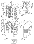 Carburetor & Intake Manifold - 150 H.P.