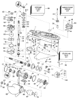 Gearcase - Std. Rotation - 20" 150sl, El, 175sl & All 25"" >Gearcase - Std. Rotation - 20" 150sl, El, 175sl & All 25