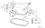 Engine Cover - Evinrude