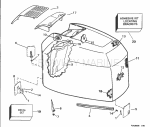 Engine Cover - Evinrude