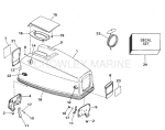 Engine Cover - Evinrude 40