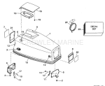 Engine Cover - Evinrude 50