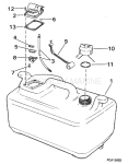 Fuel Tank - 6 Gallon Fuel Tank - 6 Gallon