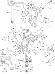 Stern Bracket - Power Trim & Tilt