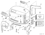 Engine Cover - Evinrude