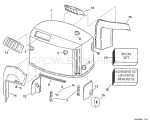 Engine Cover - Johnson