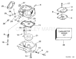 Carburetor 25ba, 25ra, 25rd, 30ba, 30r, 25jr