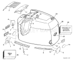 Engine Cover - Evinrude - 200stl, 225stl