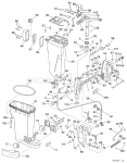 Exhaust Housing & Stern & Swivel Bracket Exhaust Housing & Stern & Swivel Bracket