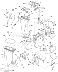 Exhaust Housing/Stern & Swivel Bracket Exhaust Housing/Stern & Swivel Bracket