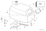 Engine Cover - Johnson