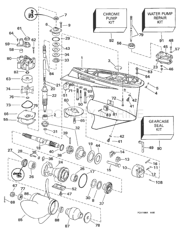 Gearcase - 20 In. Models