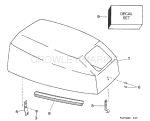 Engine Cover -- Evinrude Engine Cover -- Evinrude