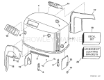 Engine Cover -- Evinrude