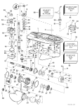 Gearcase-Std Rotation-20" 150sl, El, 175sl & All 25" Models" >Gearcase-Std Rotation-20" 150sl, El, 175sl & All 25