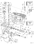 Gearcase -- Counter-Rotation -- Cx, Cz, Nx Models