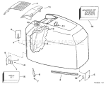 Engine Cover -- Evinrude Engine Cover -- Evinrude