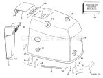 Engine Cover -- Evinrude Engine Cover -- Evinrude