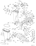 Exhaust Housing & Stern & Swivel Bracket Exhaust Housing & Stern & Swivel Bracket