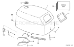 Engine Cover -- Evinrude Engine Cover -- Evinrude