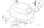 Engine Cover -- Evinrude Engine Cover -- Evinrude