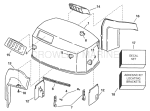 Engine Cover -- Evinrude Engine Cover -- Evinrude