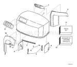 Engine Cover -- 105wp Models