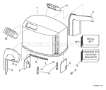 Engine Cover -- Evinrude Engine Cover -- Evinrude
