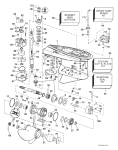 Gearcase -- Standard Rotation -- Px And 150 & 175 Spl Models Gearcase -- Standard Rotation -- Px And 150 & 175 Spl Models