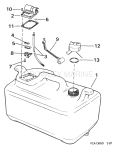 Fuel Tank -- 6 Gallon Fuel Tank -- 6 Gallon