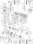 Gearcase - Standard Rotation - Px, Vl, Vx & Spl Models Gearcase - Standard Rotation - Px, Vl, Vx & Spl Models