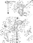 Stern & Swivel Bracket - 105wp Models