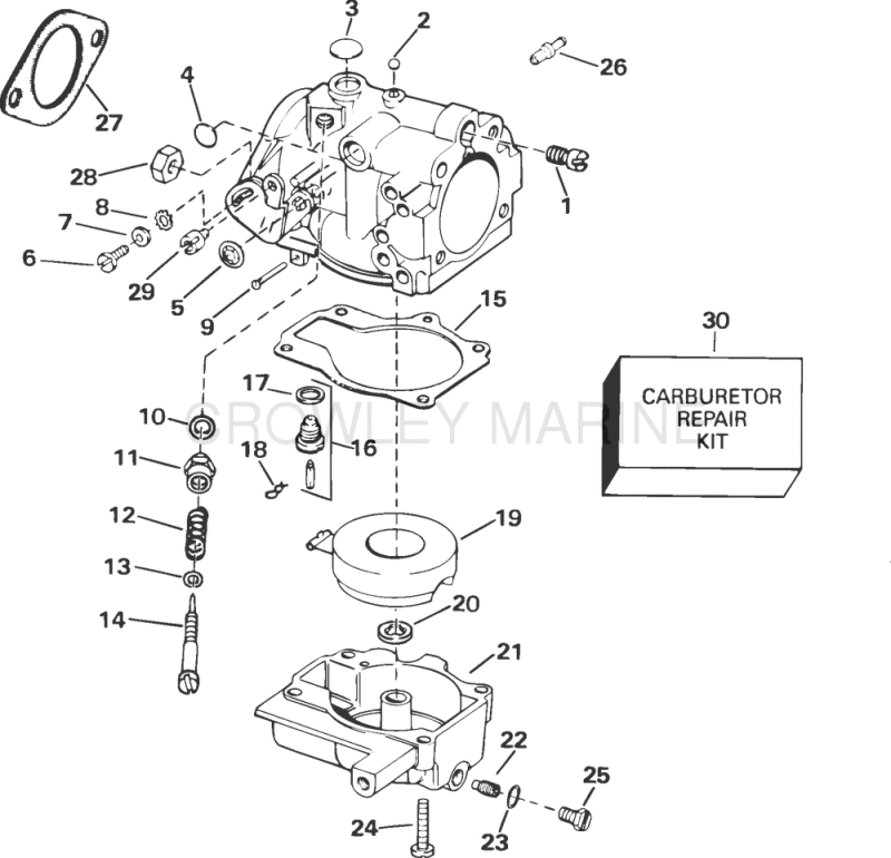 Carburetor 25hp