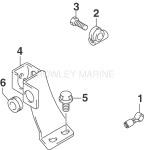 Control Cable Bracket (J10el4src Model Only)