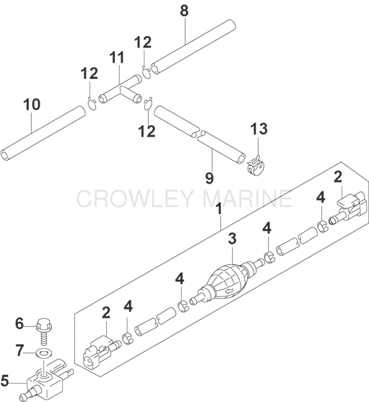 Fuel Hose And Primer Bulb