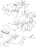 Exhaust Housing/Stern Bracket