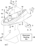 Gearcase, Counter Rotation Gearcase, Counter Rotation